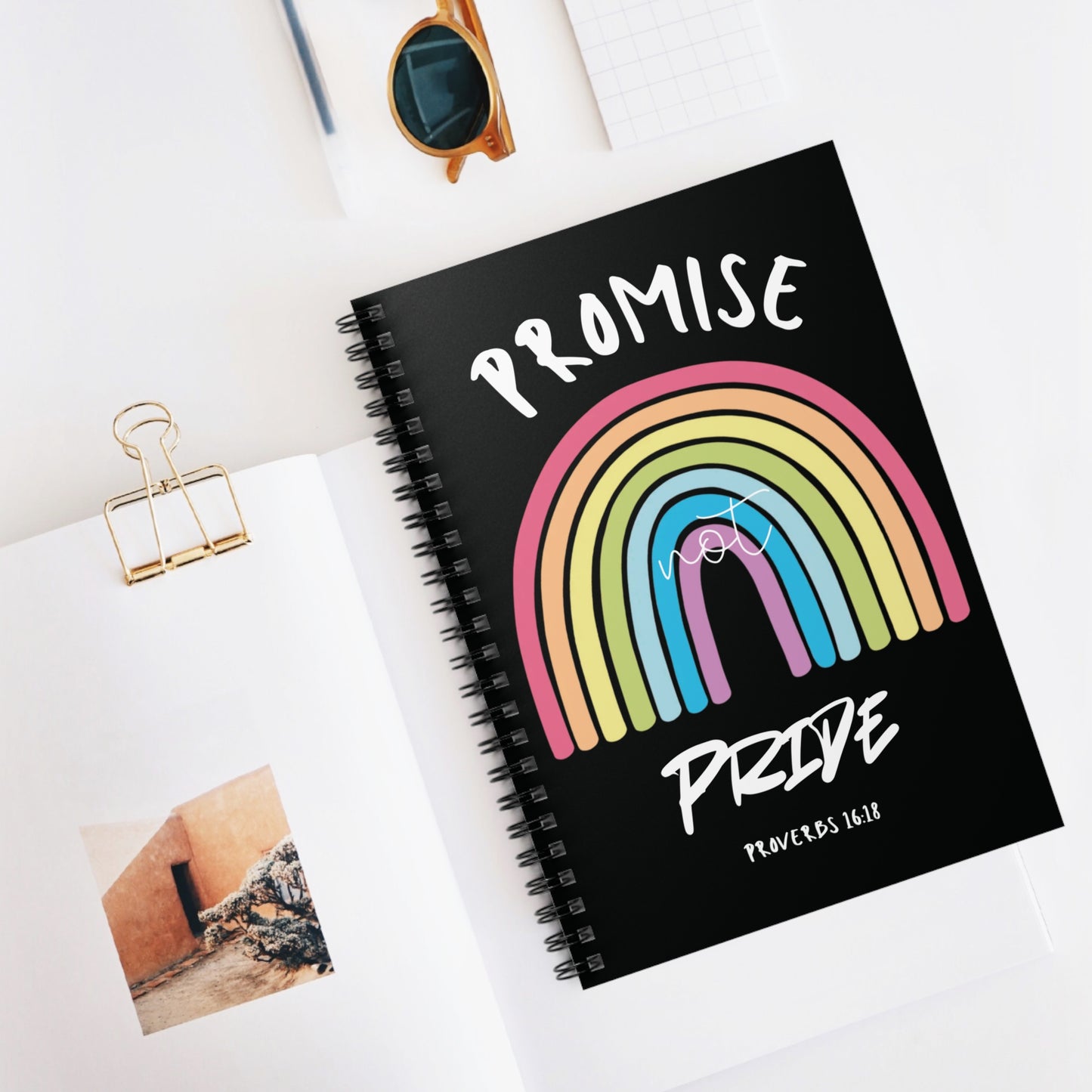 "Promise Not Pride" Notebook