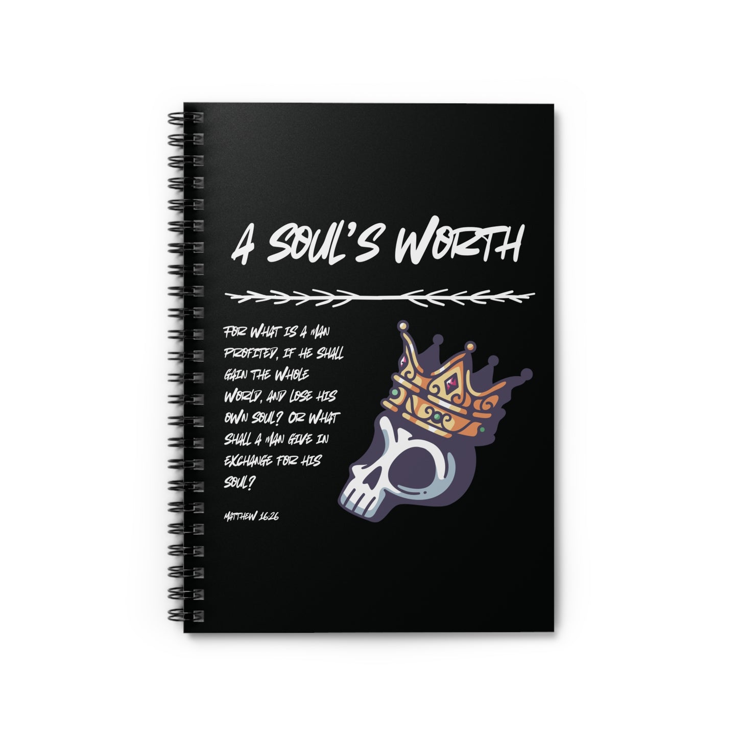 "A Soul's Worth" Notebook