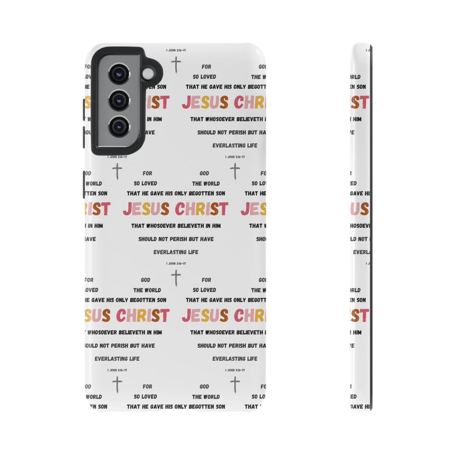 "For God So Loved The World" Phone Case