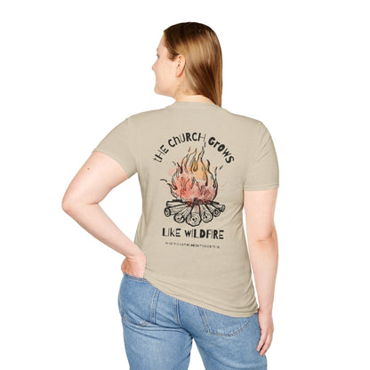 "The Church Grows Like Wildfire" T-Shirt