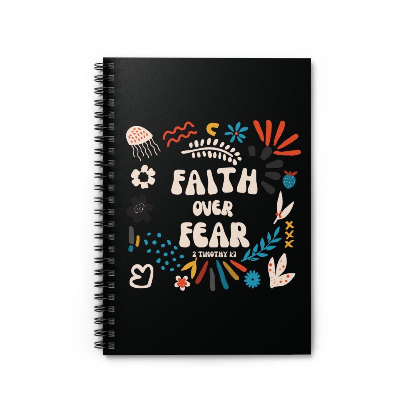 "Faith Over Fear" Notebook