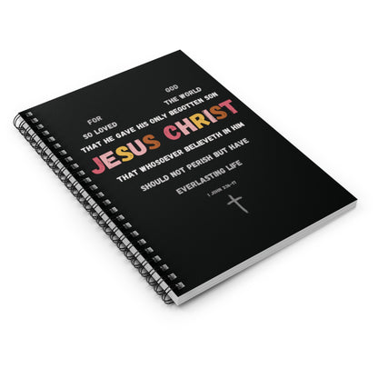 "For God So Loved The World" Notebook