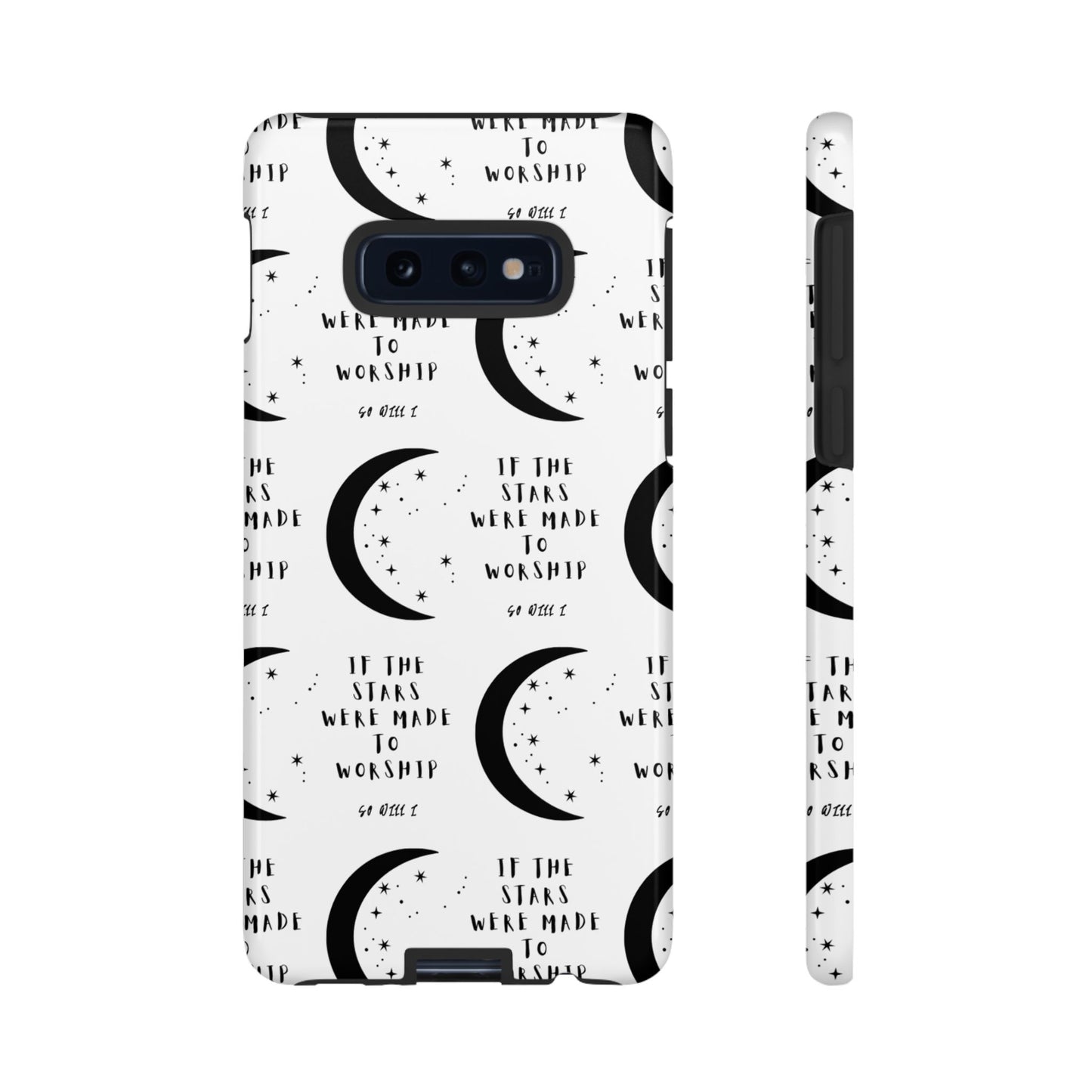 "If The Stars Were Made To Worship" Phone Case