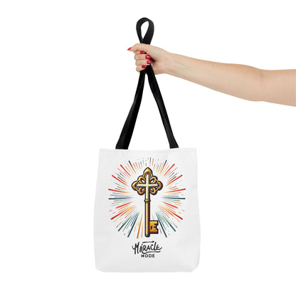 "Key to Salvation" Tote Bag