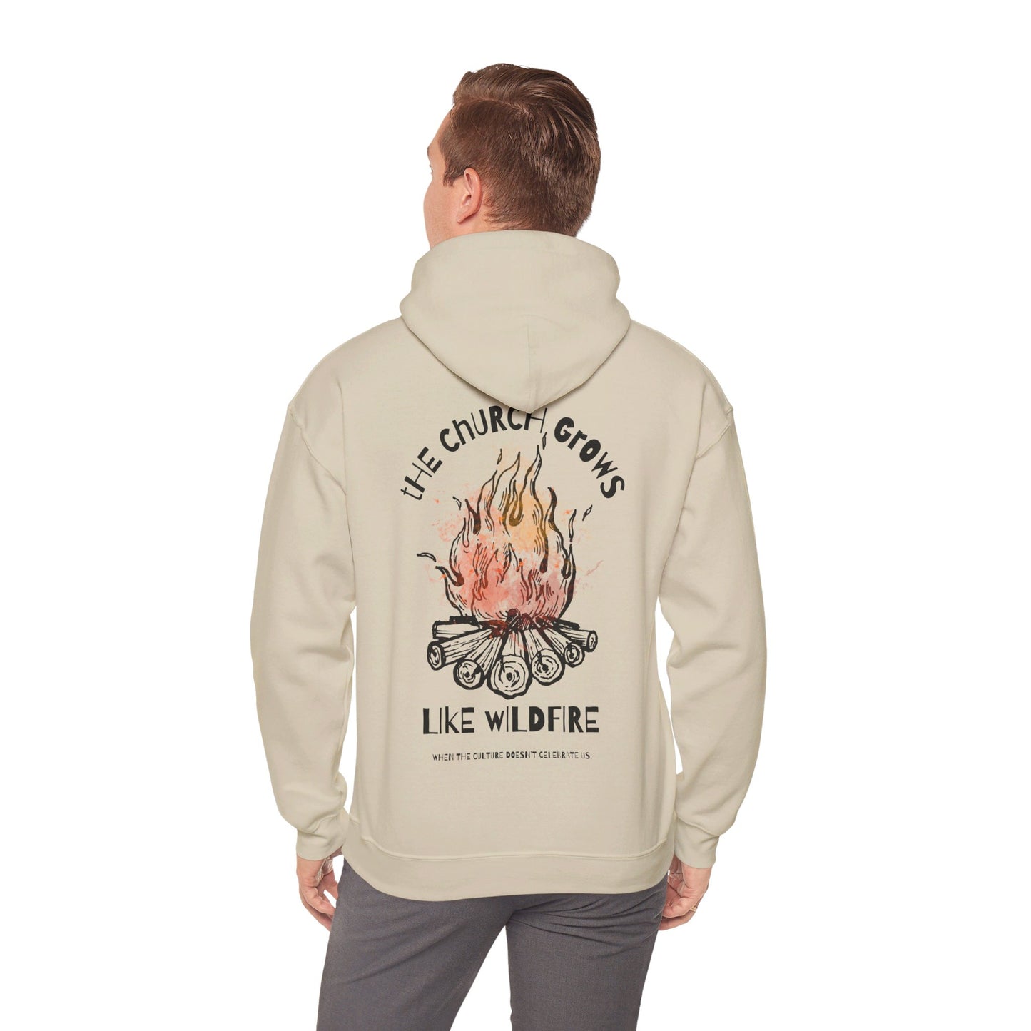 "The Church Grows Like Wildfire" Hoodie