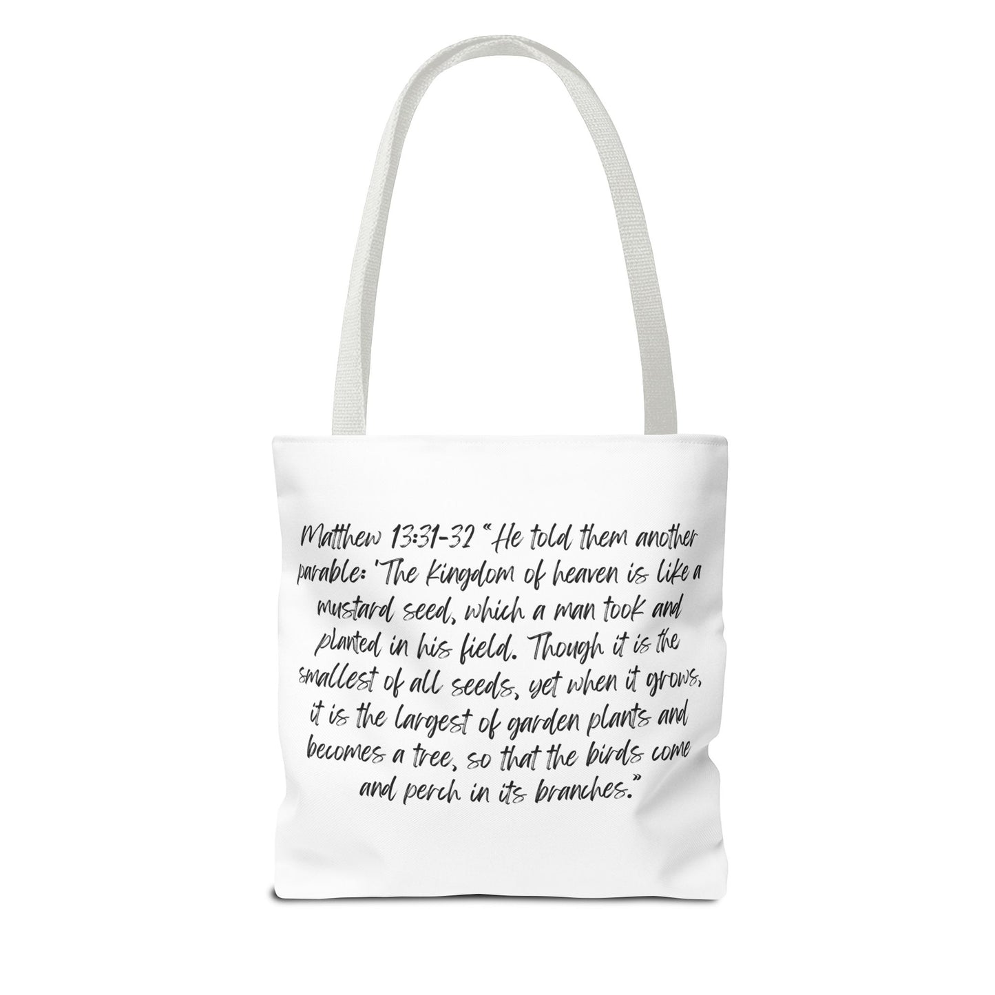 "Rooted in Faith" Tote Bag