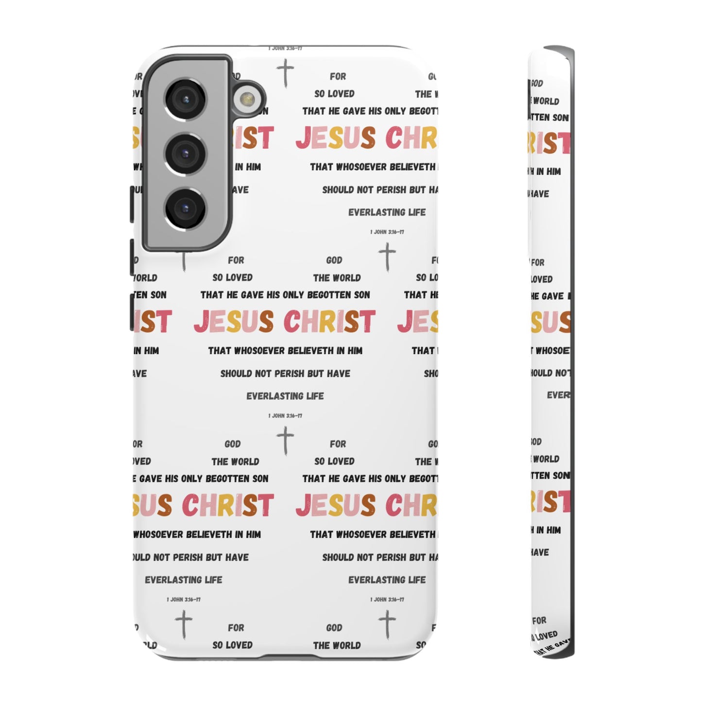 "For God So Loved The World" Phone Case