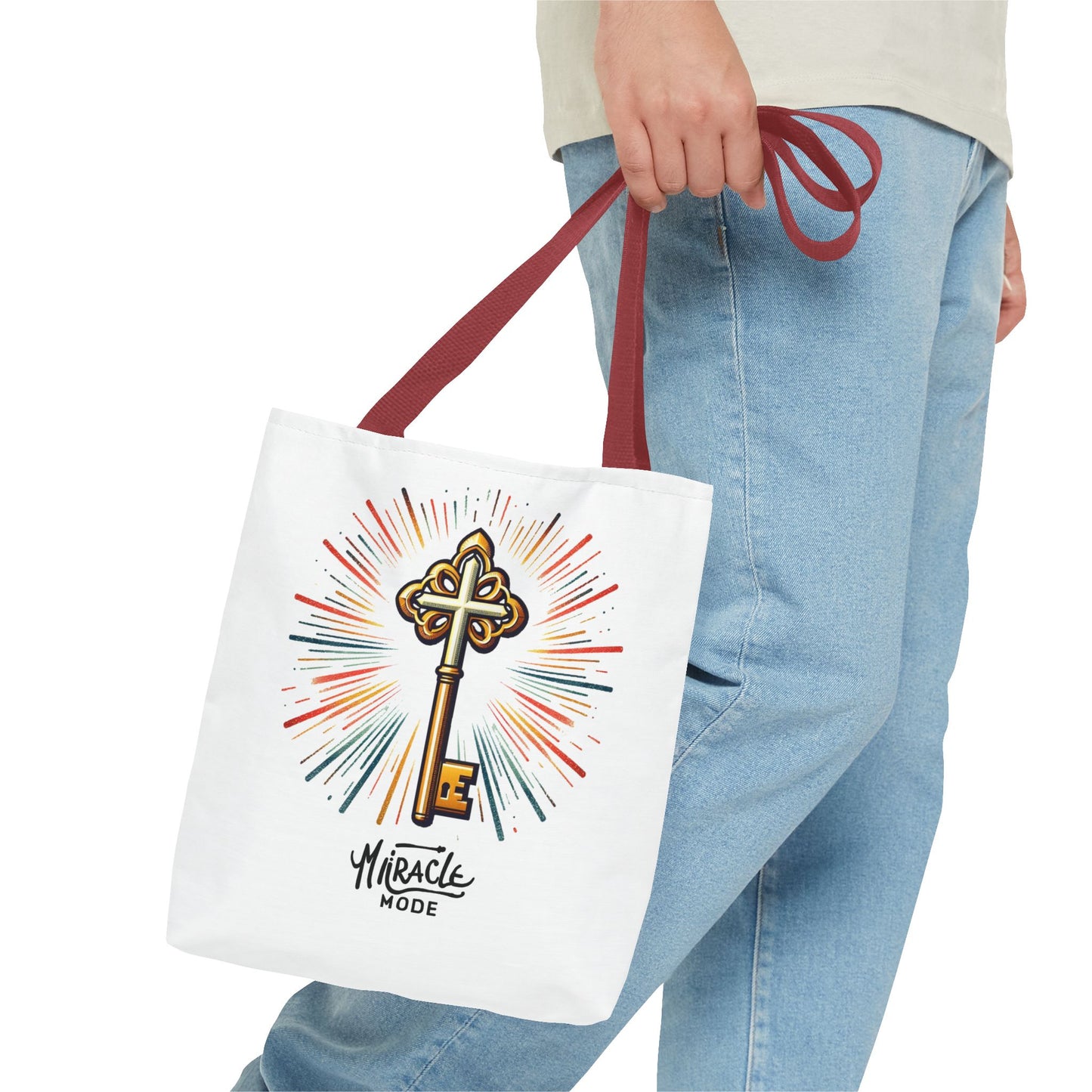 "Key to Salvation" Tote Bag