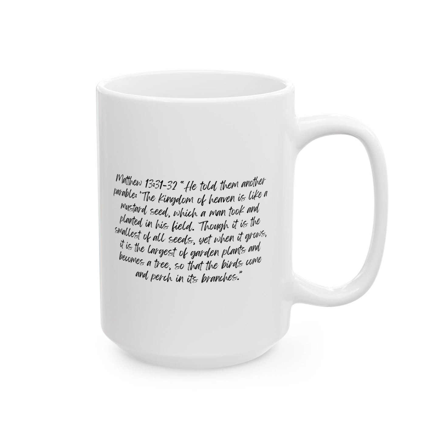 "Rooted in Faith" Mug