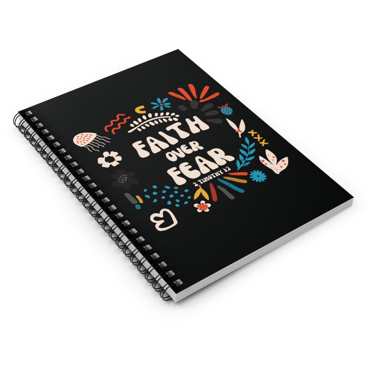 "Faith Over Fear" Notebook