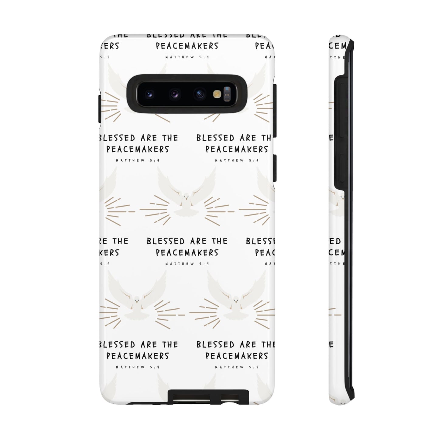 "Blessed Are The Peacemakers" Phone Case