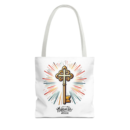 "Key to Salvation" Tote Bag