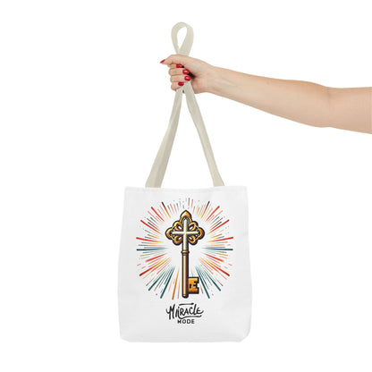 "Key to Salvation" Tote Bag