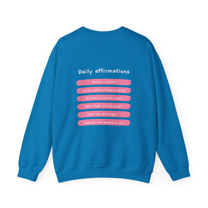 "Daily Affirmations" Sweatshirt