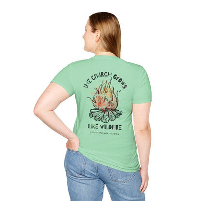 "The Church Grows Like Wildfire" T-Shirt