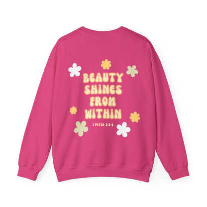 "Beauty Shines From Within" Sweatshirt