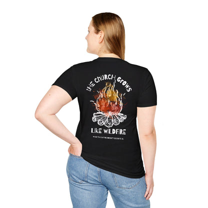 "The Church Grows Like Wildfire" T-Shirt