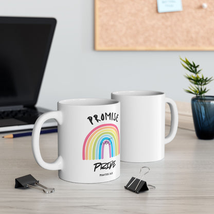 "Promise Not Pride" Mug