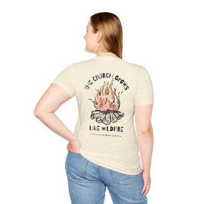 "The Church Grows Like Wildfire" T-Shirt