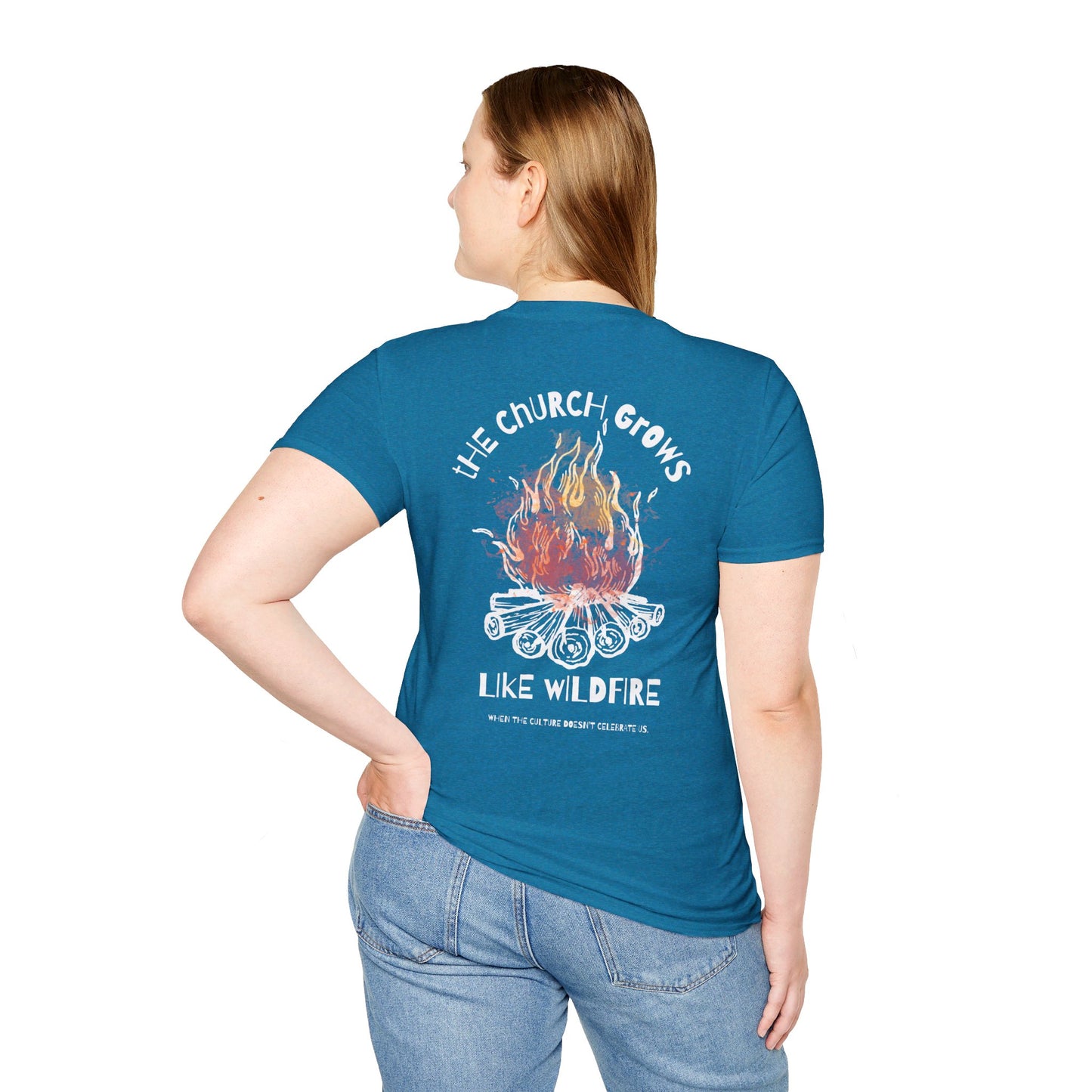 "The Church Grows Like Wildfire" T-Shirt