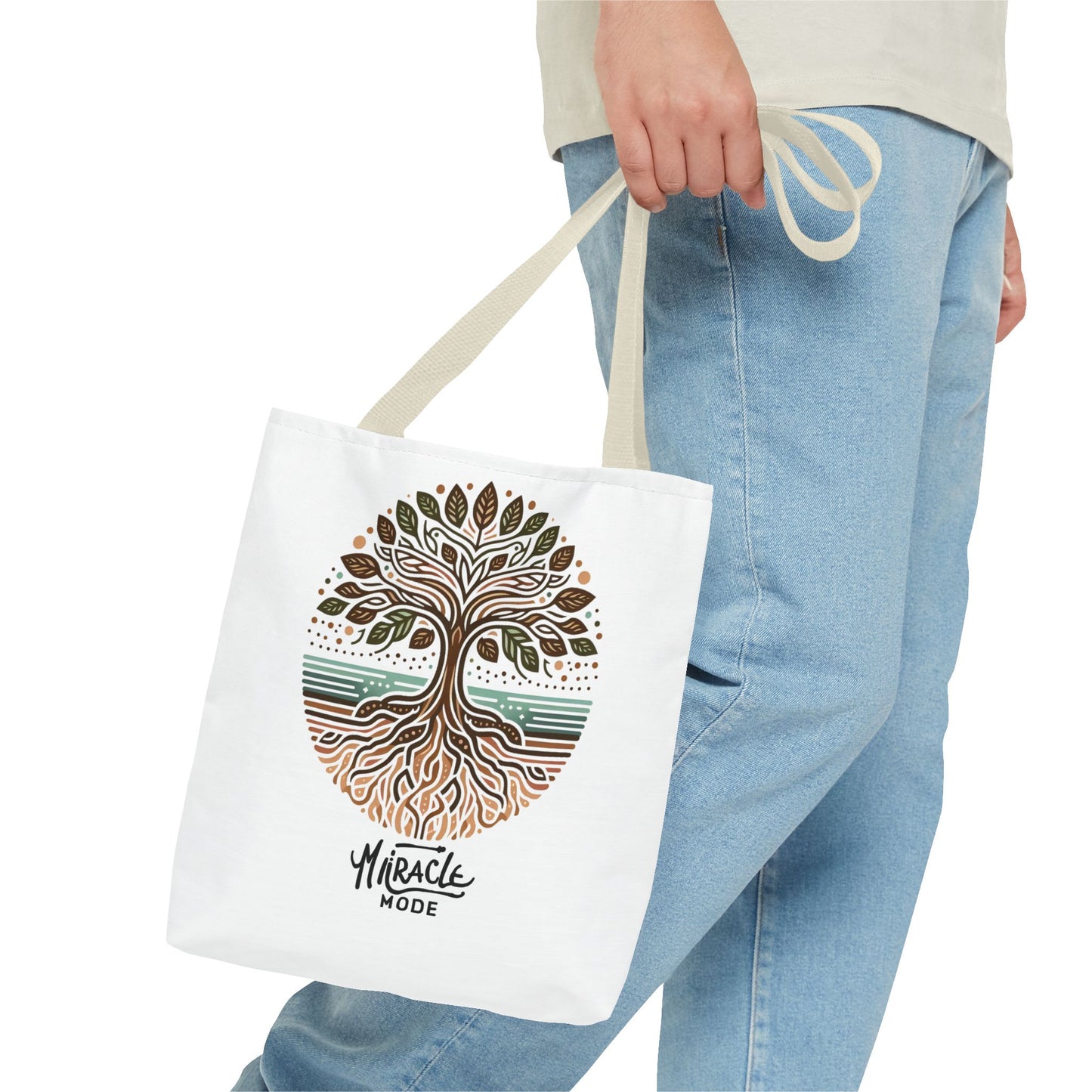 "Rooted in Faith" Tote Bag