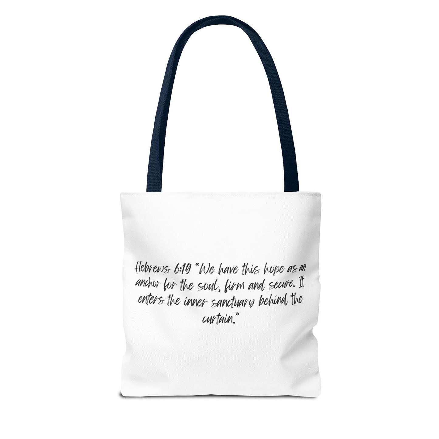 "Anchor Your Faith" Tote Bag