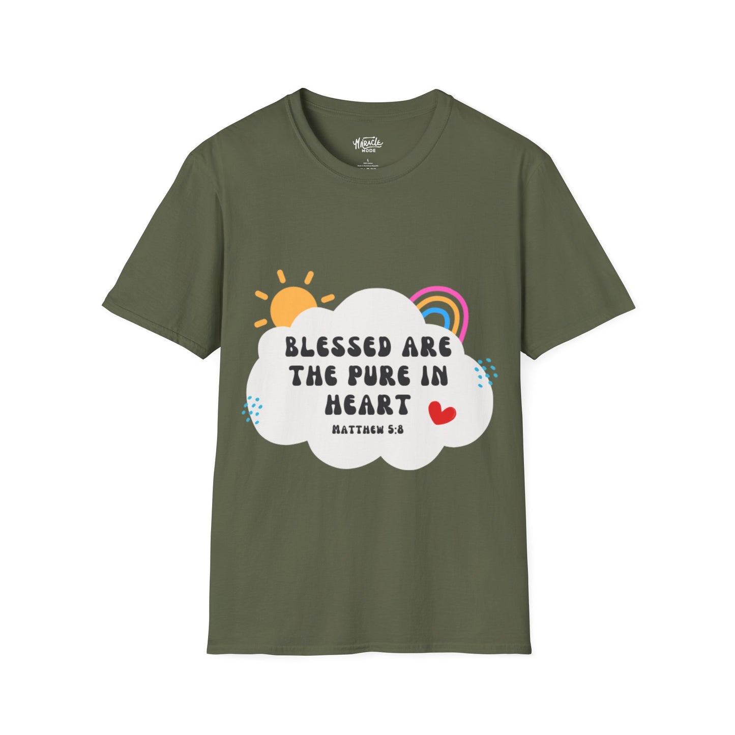 "Blessed Are The Pure In Heart" T-Shirt