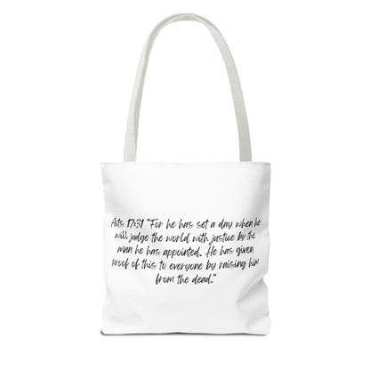 "The Redeemer" Tote Bag