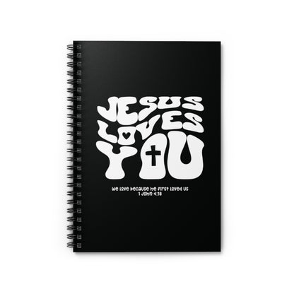 "Jesus Loves You" Notebook