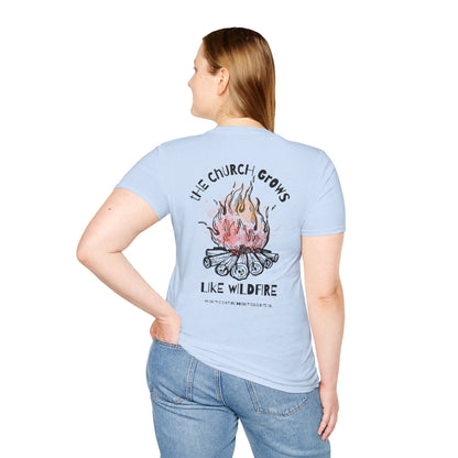 "The Church Grows Like Wildfire" T-Shirt