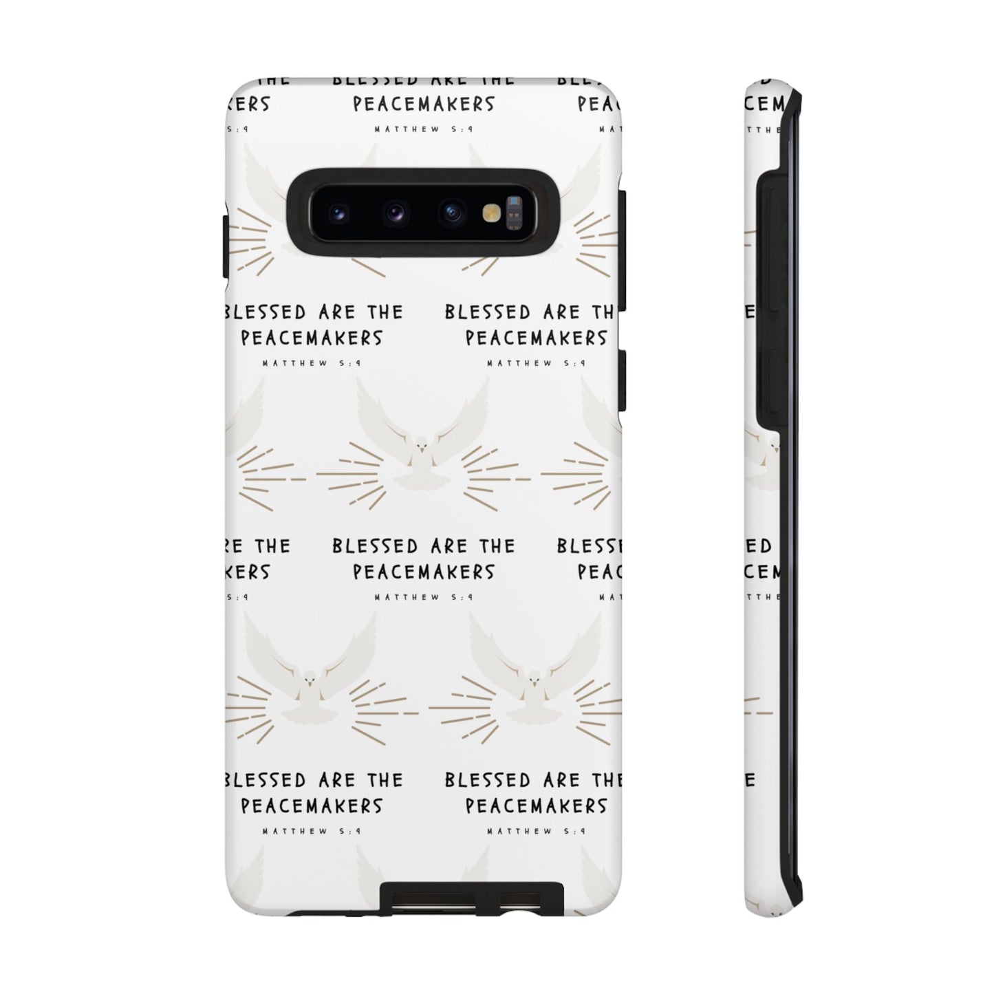 "Blessed Are The Peacemakers" Phone Case