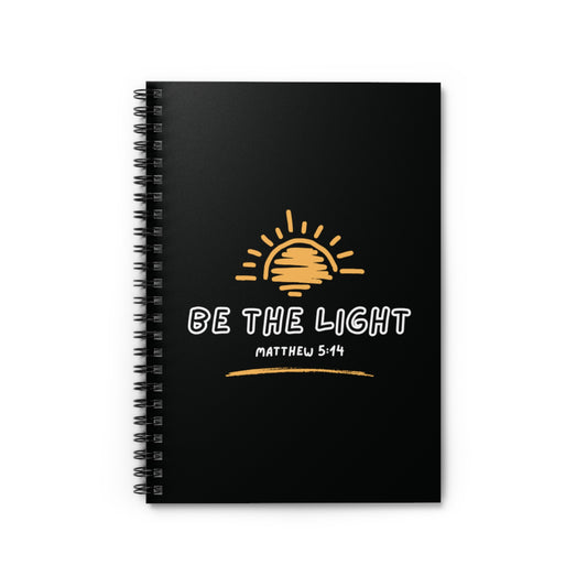 "Be The Light" Notebook