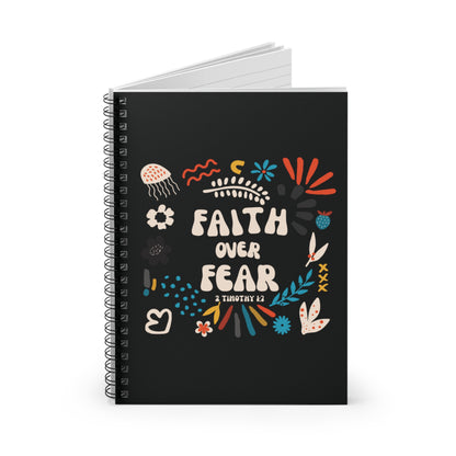 "Faith Over Fear" Notebook