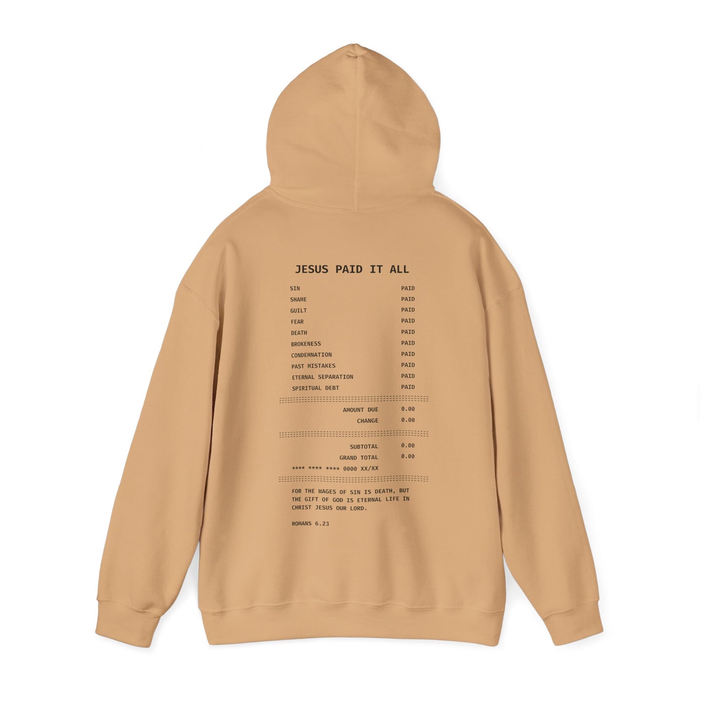 "Jesus Paid It All" Hoodie