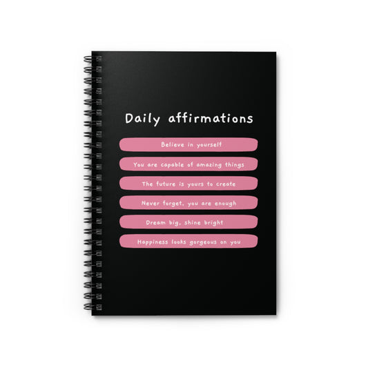 "Daily Affirmations" Notebook