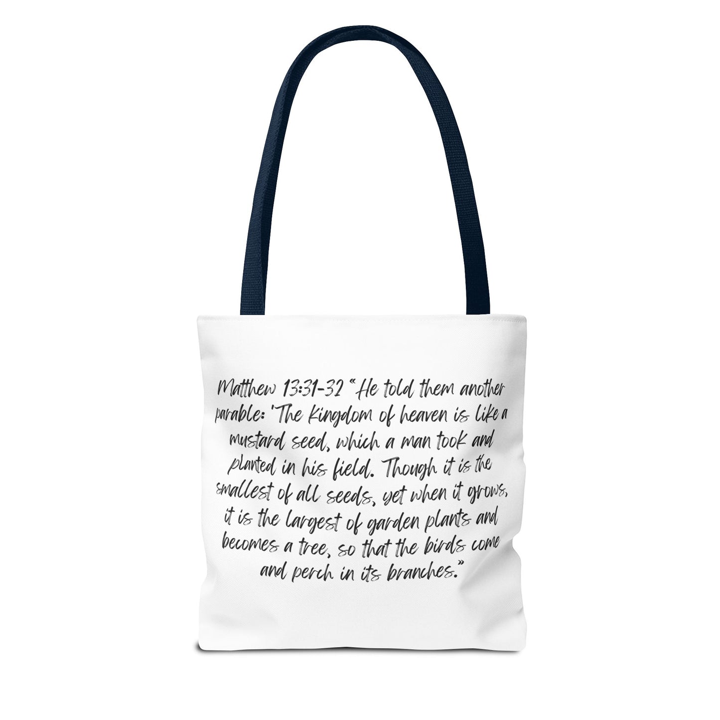 "Rooted in Faith" Tote Bag