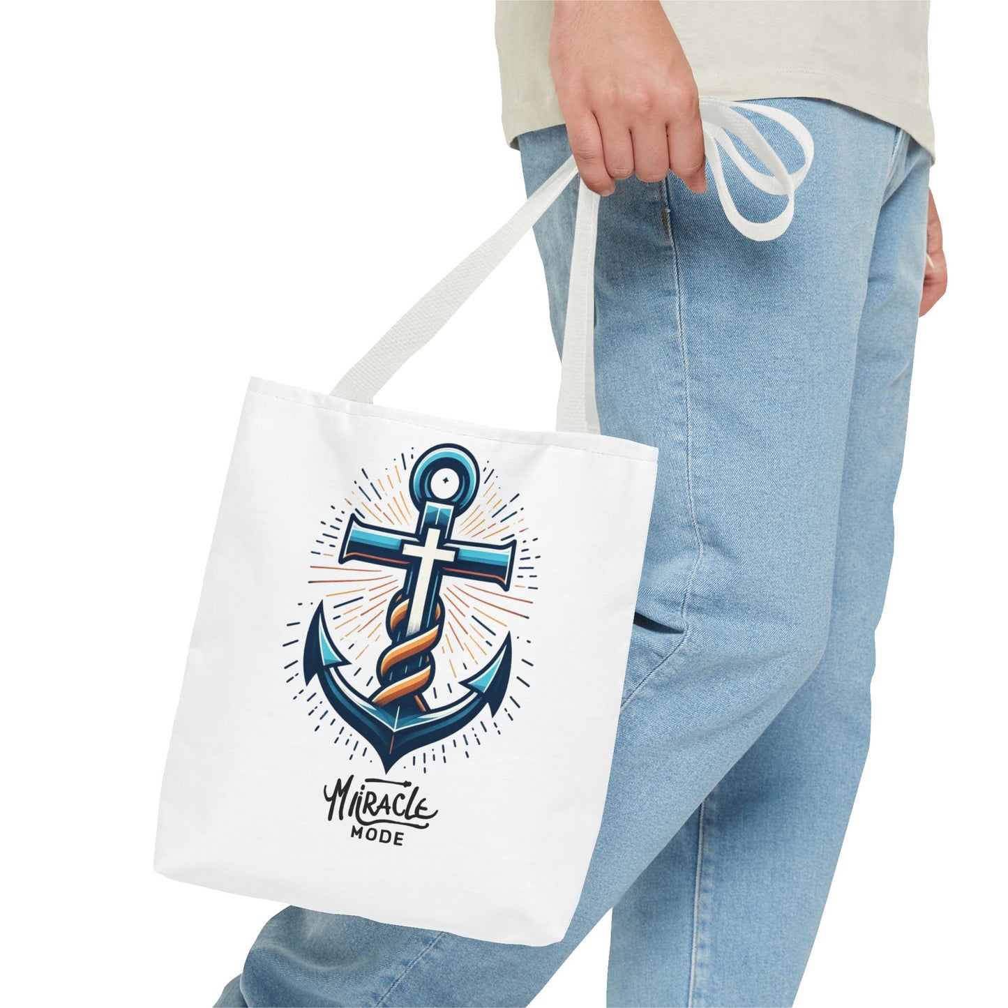 "Anchor Your Faith" Tote Bag