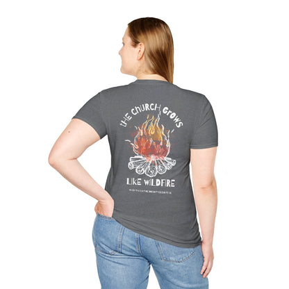 "The Church Grows Like Wildfire" T-Shirt