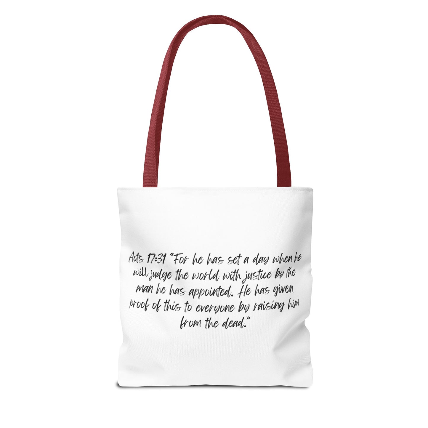 "The Redeemer" Tote Bag