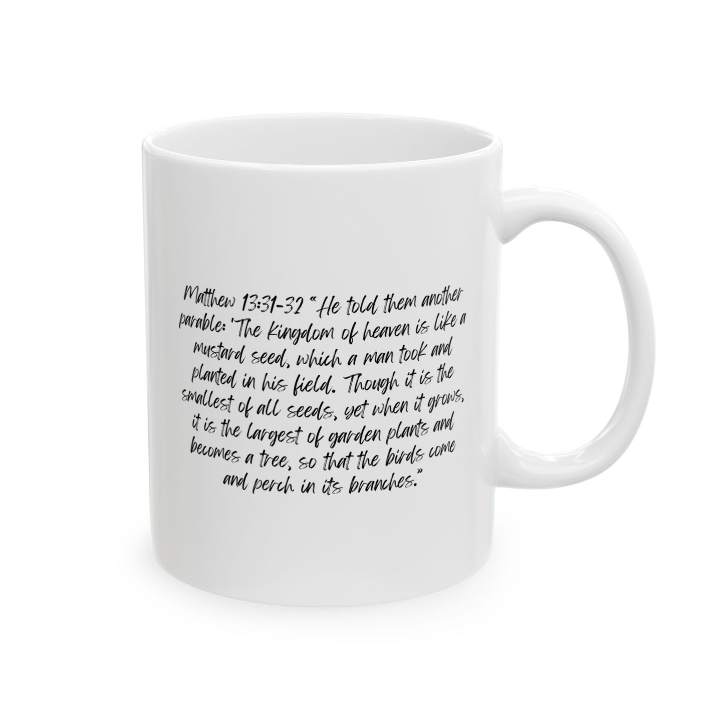 "Rooted in Faith" Mug