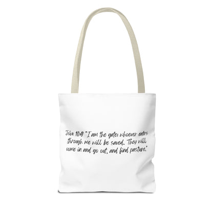 "Key to Salvation" Tote Bag