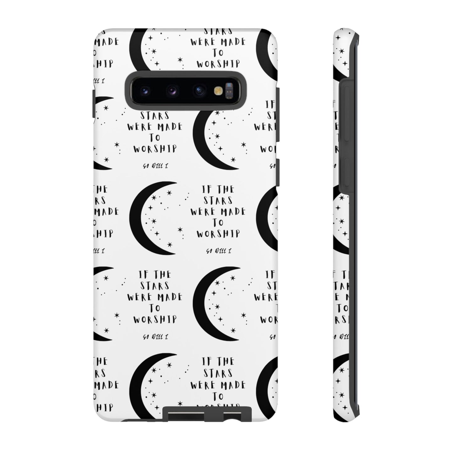 "If The Stars Were Made To Worship" Phone Case