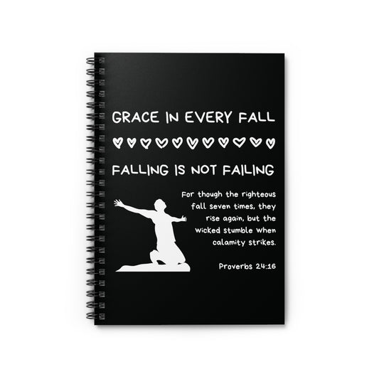 "Grace In Every Fall" Notebook