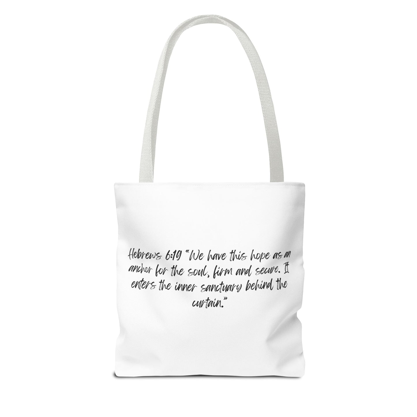 "Anchor Your Faith" Tote Bag