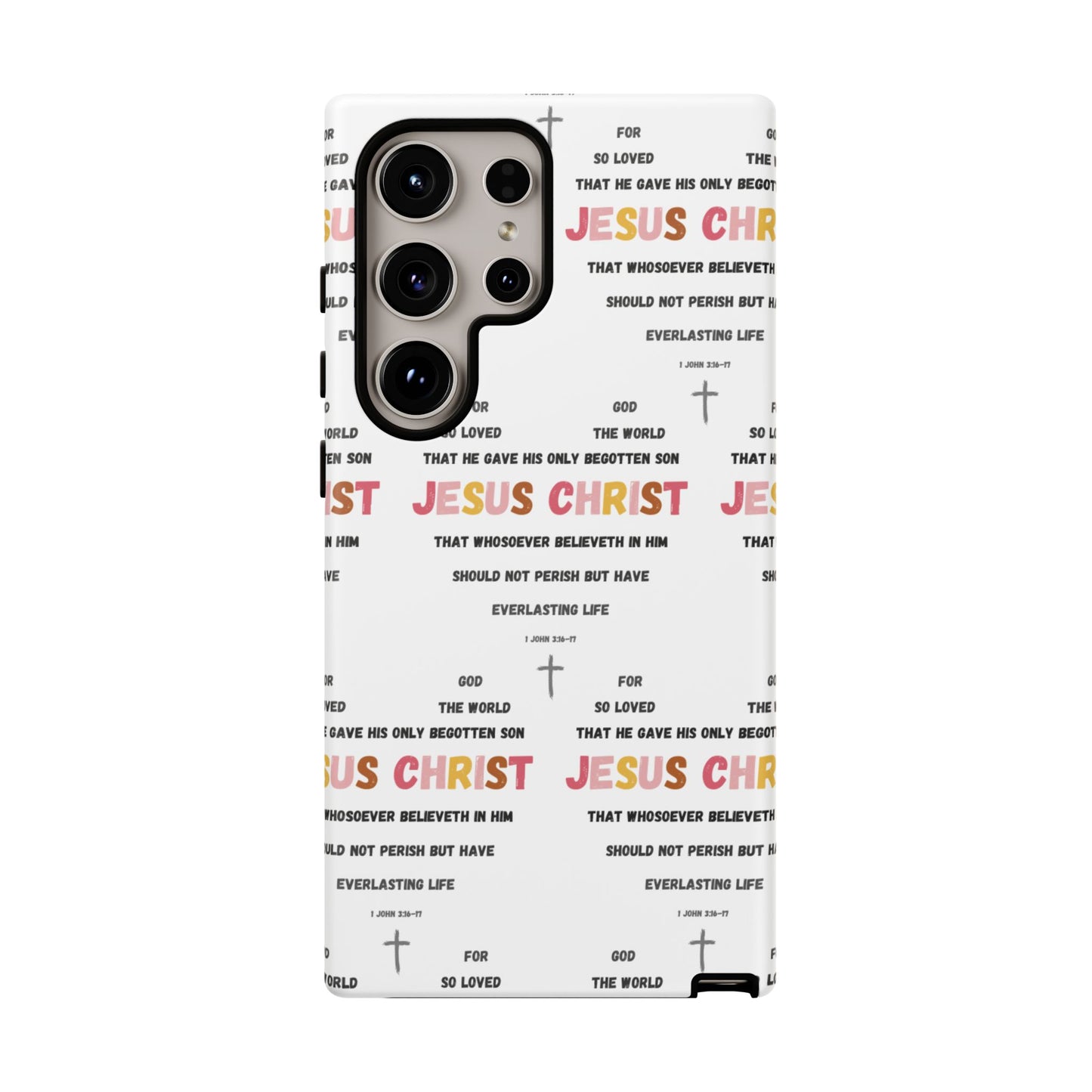 "For God So Loved The World" Phone Case